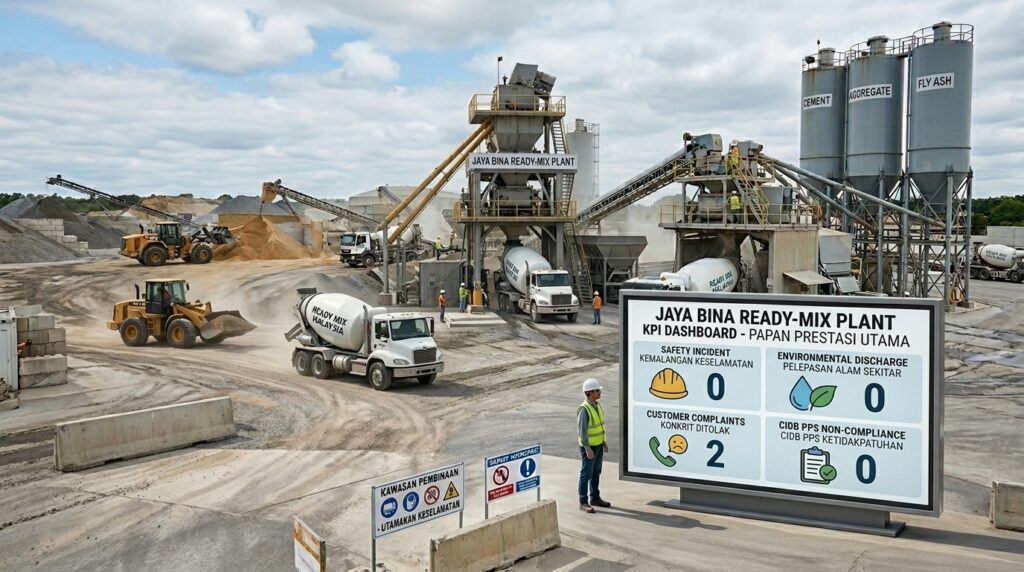 HOME concrete plant operating 202603291924